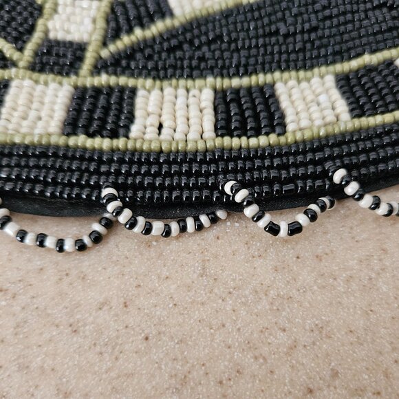 RARE MACKENZIE CHILDS SPIDER WEB COURTLY CHECK HALLOWEEN FALL PLACEMAT CHARGER - Picture 6 of 9